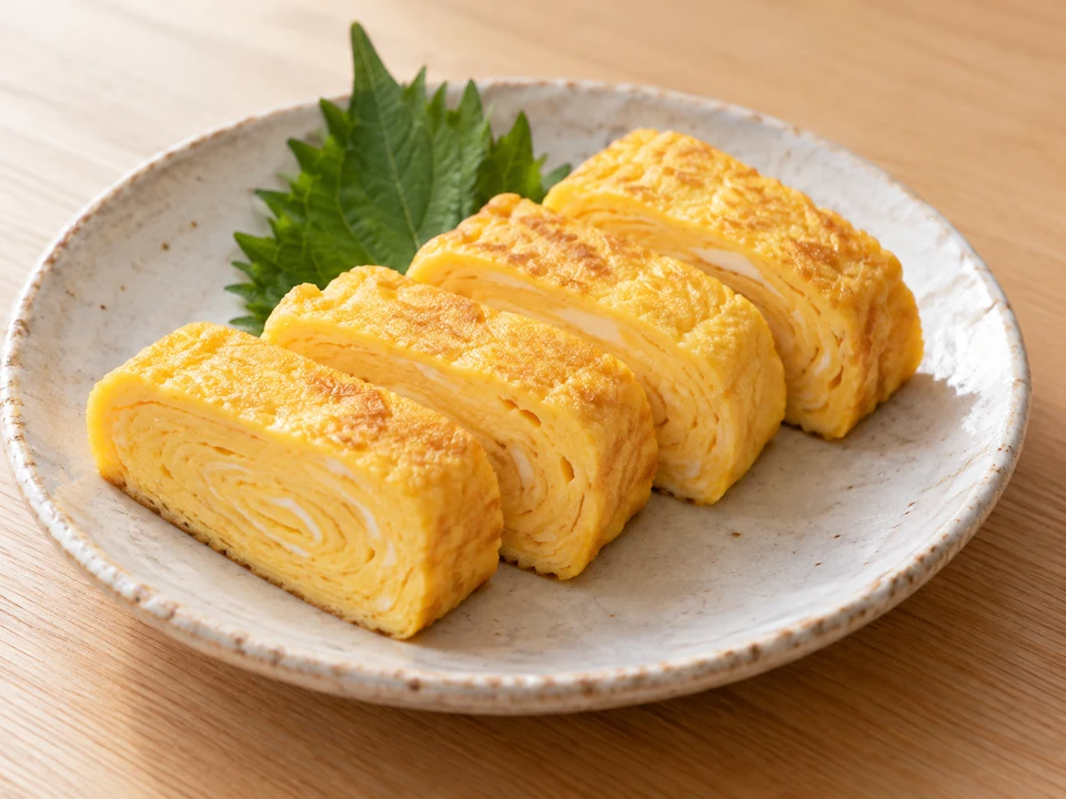 ほんのり甘い卵焼きの完成イメージ