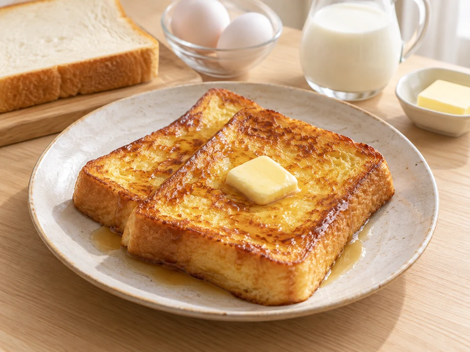 フレンチトーストの完成イメージ