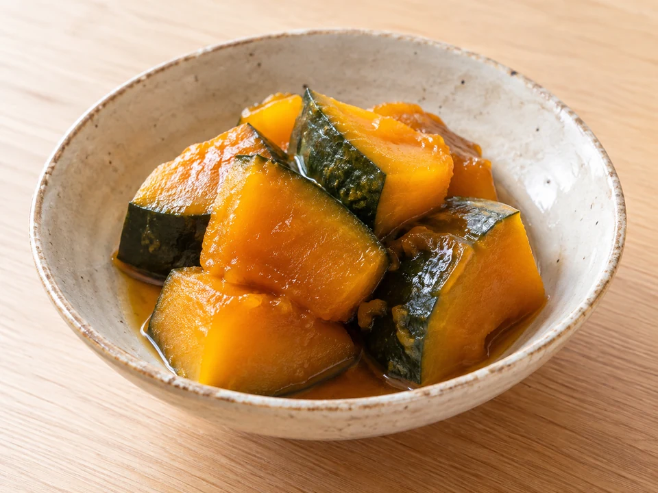 かぼちゃの煮物の完成イメージ