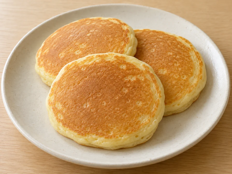 パンケーキの参考イメージ（材料・盛り付けはレシピごとに異なります）
