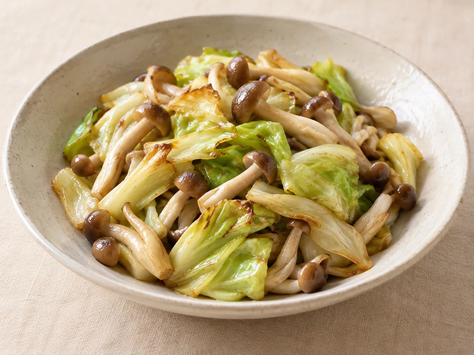 野菜のソテーの参考イメージ（材料・盛り付けはレシピごとに異なります）